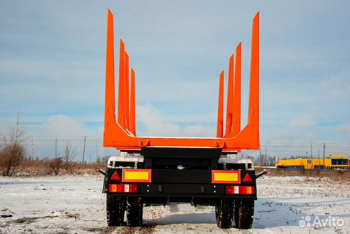 Прицеп лесовоз (сортиментовоз) ИнтерПрицеп 853323, 2023