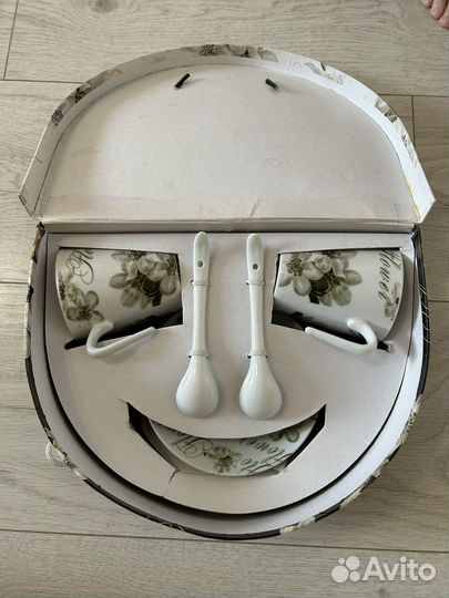 Набор кофейного сервиза для двоих