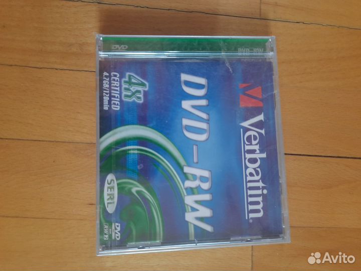 Диски DVD - RW и DVD - R новые