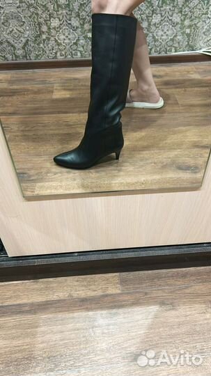 Сапоги женские натуральная кожа