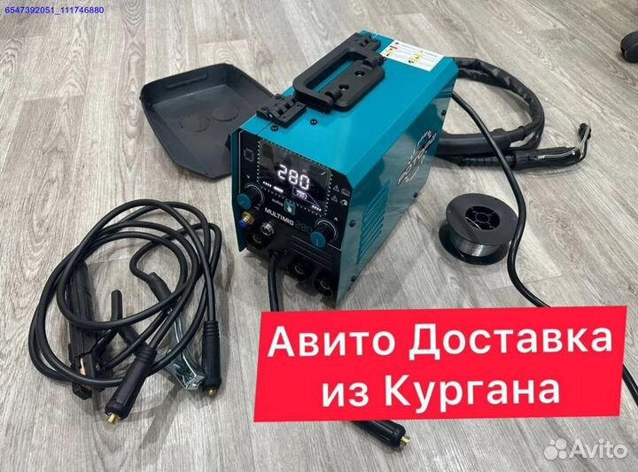 Сварочный аппарат роторм 4в1 mma mig flux lift tig (Арт.13884)