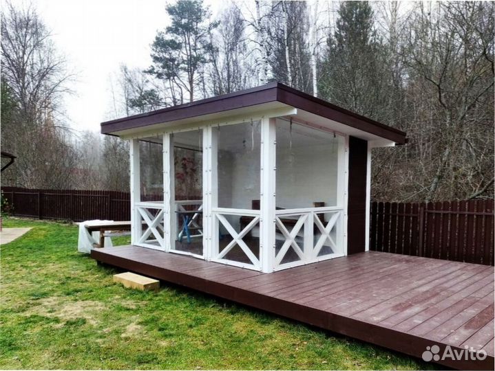 Мягкие Окна Жидкие Гибкие Стёкла Завесы пвх