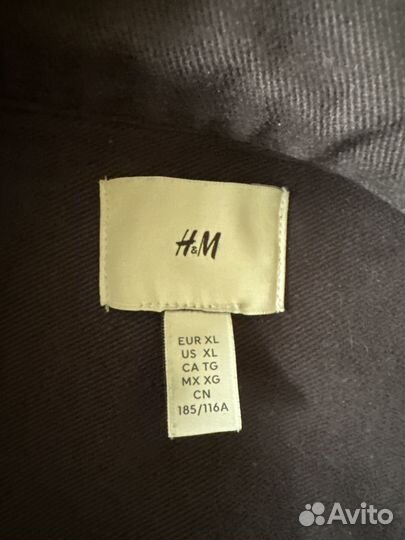 Джинсовая куртка мужская H&M