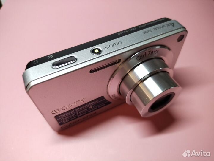 Sony Cyber-shot DSC-W350 Silver Vintage Cam