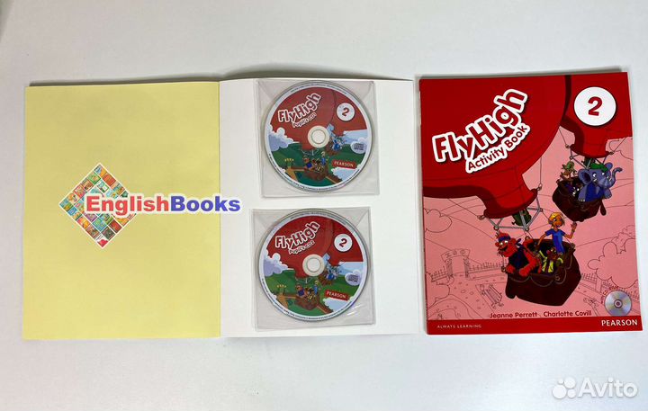 Fly high 2 комплект (PB,AB,CD) новые в плёнке