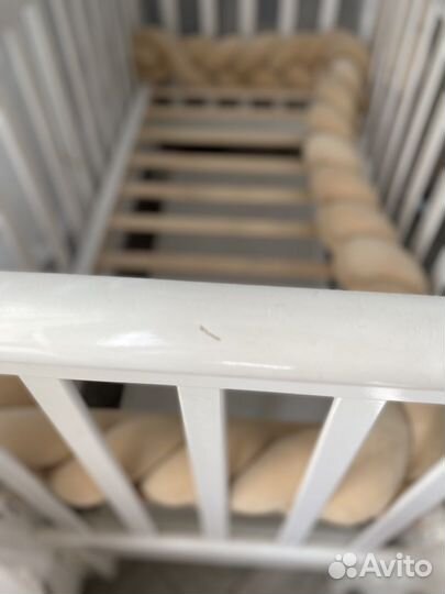 Кровать детская деревянная