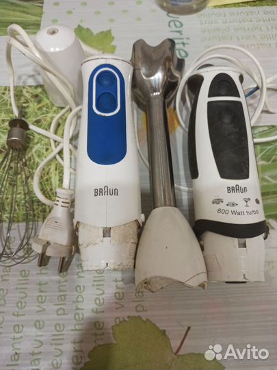 Блендер погружной braun на запчасти