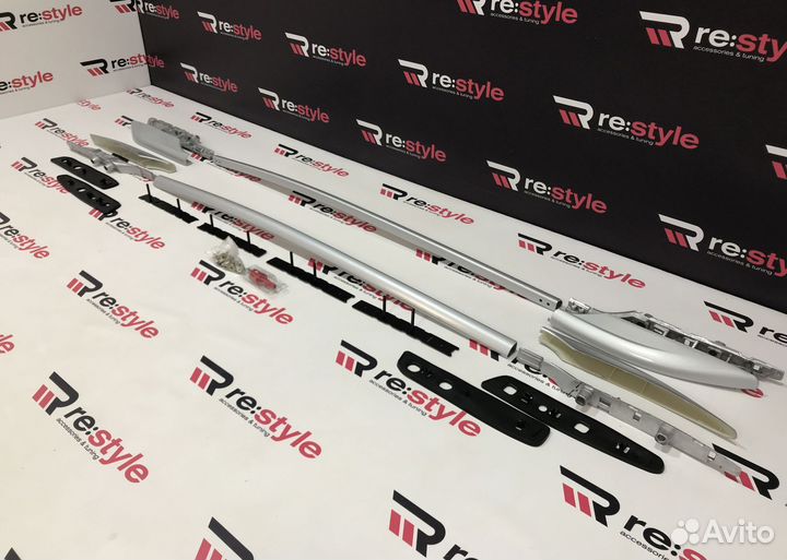 Рейлинги Nissan X-Trail 32 Серебро