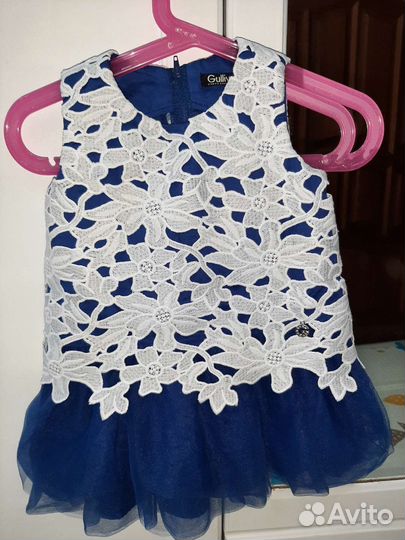 Платье для девочки 68-74