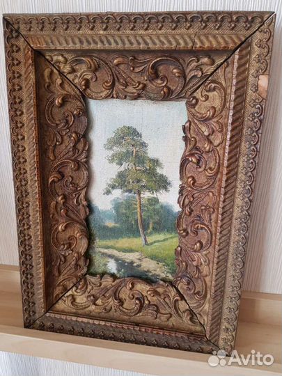 Старинная картина, рубеж 19-20В