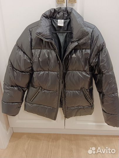 Куртка пуховик женский adidas,44р