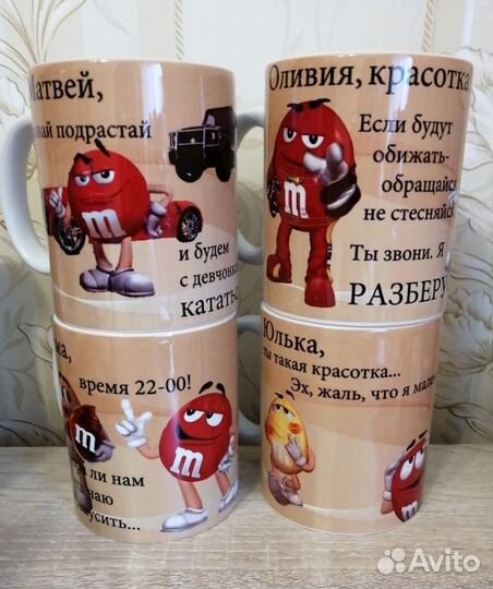 Фото печать на кружках, футболках