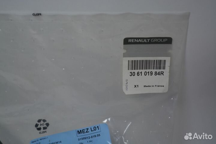 Цилиндр сцепления главный renault Kangoo 306101984
