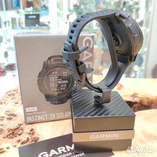 Часы Garmin Instinct 2x solar Tactical black