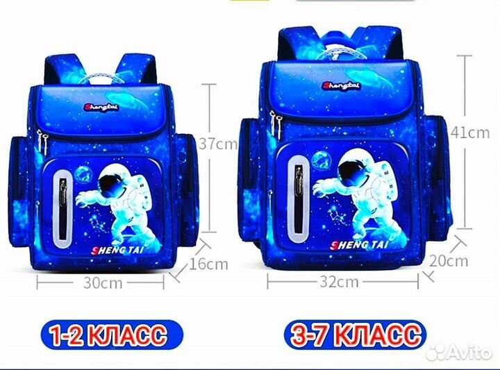 Рюкзак школьный светящийся эргономичный Новые NEW