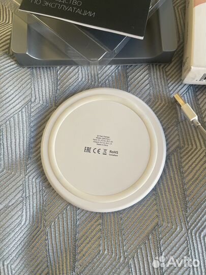 Зарядка беспроводная Deppa Qi Fast Charger