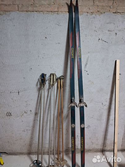 Лыжи беговые СССР карелия