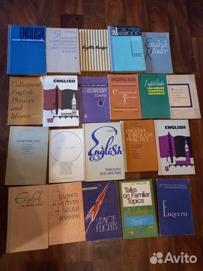 Учебники,книги, пособия по английскому языку СССР