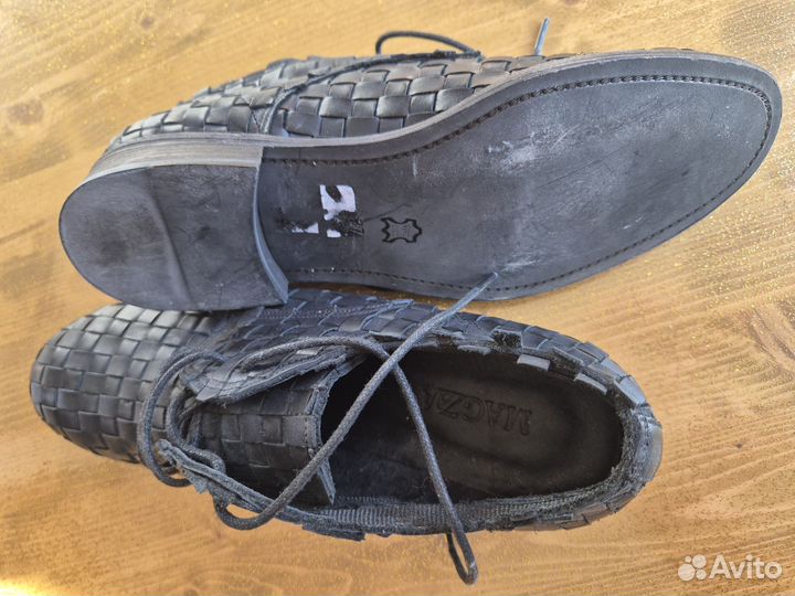 Оксфорды женские натуральная кожа