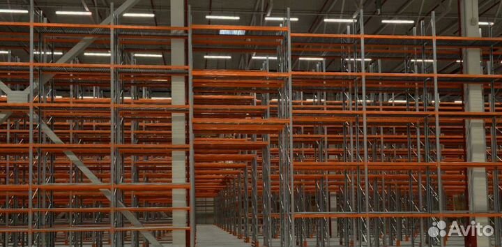 Стеллажи паллетные Микрон б/у лот 1293