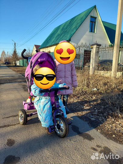 Детский трехколесный велосипед