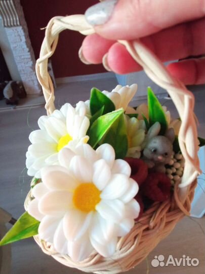 Мыло ручной работы букеты