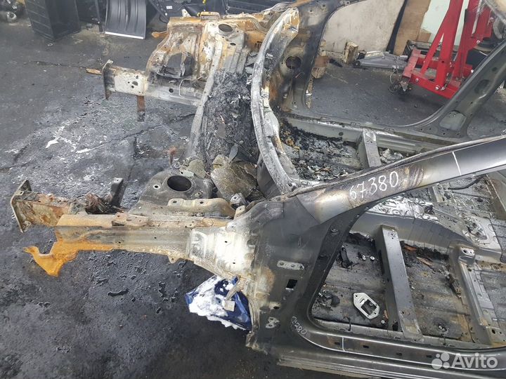 Лонжерон передний левый(четверть) (Kia Cerato IV)