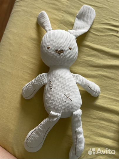 Заяц игрушка сплюшка для сна