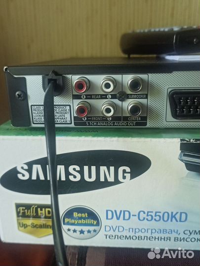 Dvd плеер Samsung C-550KD