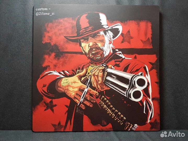 Кастом PS5, роспись панелей PS4, PS3