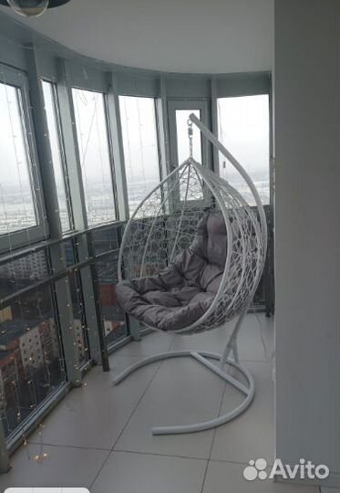 Подвесное кресло кокон для двоих