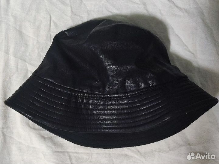 Панама кожаная