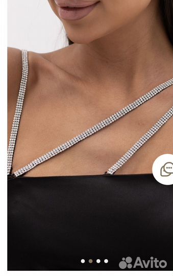 Платье xs черное