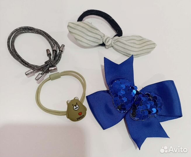 Резинки, заколки