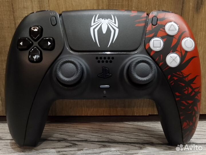Копия Dualsense (Dualshock 4) Spider-man PS4 и пк