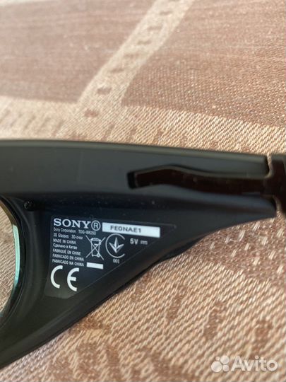 3d очки sony