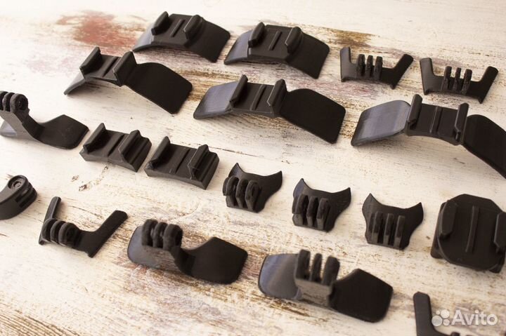 Крепление камеры GoPro на мотошлемы