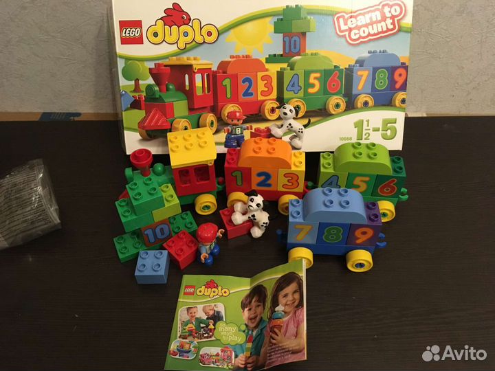 Lego duplo много наборов