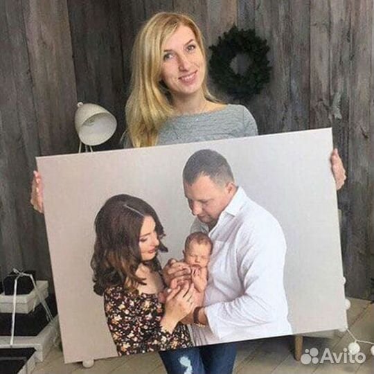 Портрет на холсте по фото в Матвеевом Кургане