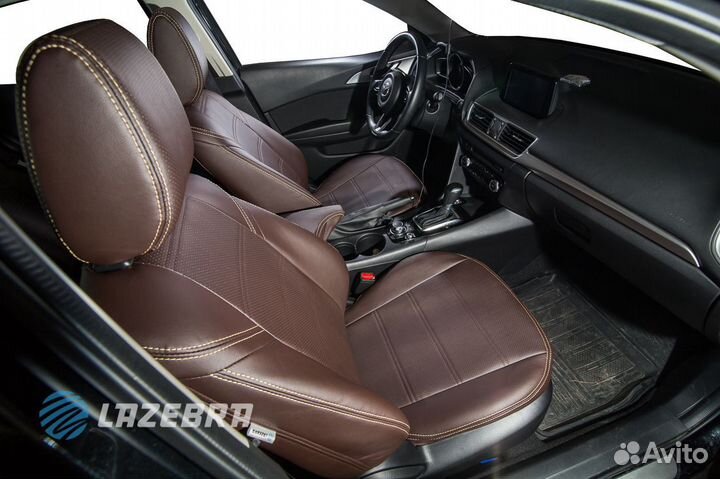 Чехлы из экокожи для Mazda 3