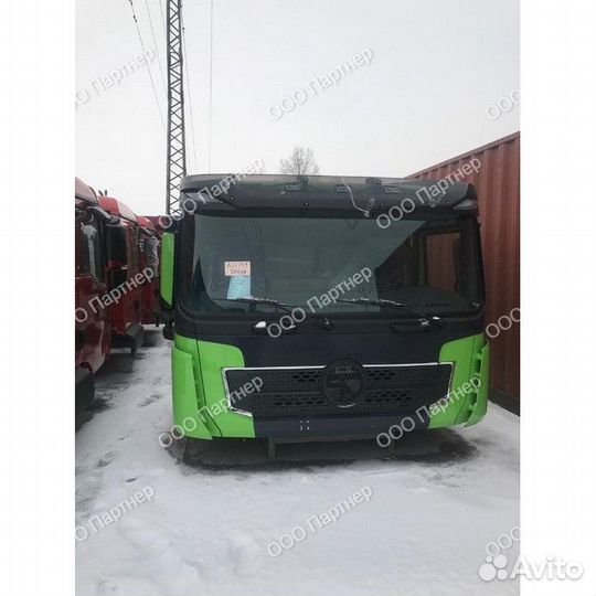 Кабина в сборе Shacman Х3000 Самосвал Зеленая под