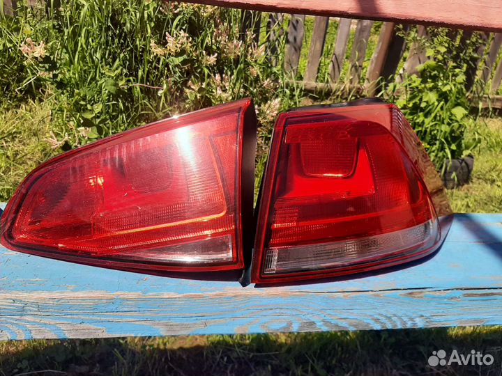 Задние фонари на volkswagen golf 7