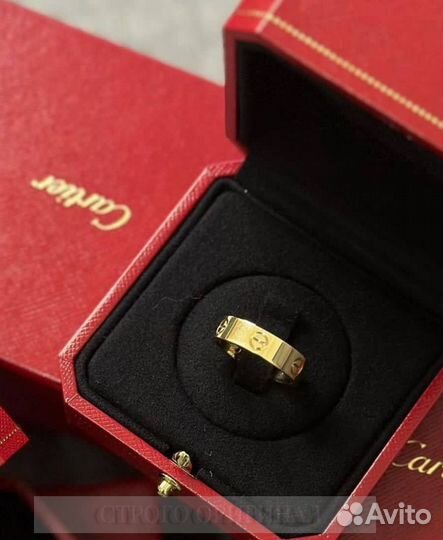 Кольцо Cartier Love новое