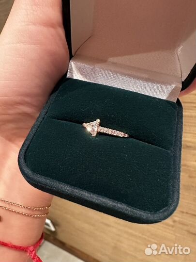 Пирсинг в пупок золотой / золотая серьга для пупка