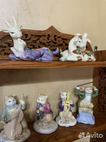 Статуэтка фарфор Pavone