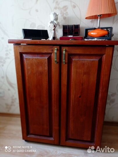 Тумбочка ретро ремтаврированная из дерева