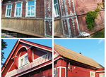 Покраска фасадов домов, и шиферных крыш