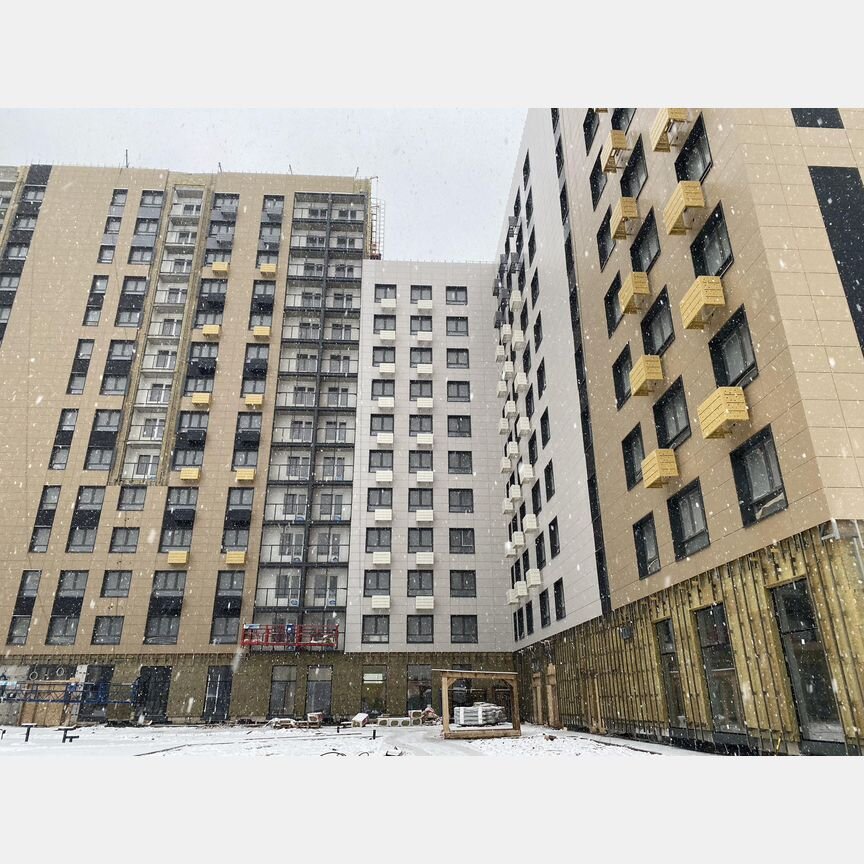 1-к. квартира, 34,2 м², 3/16 эт.