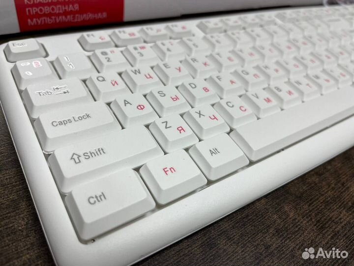 Новая проводная клавиатура SmartBuy белая
