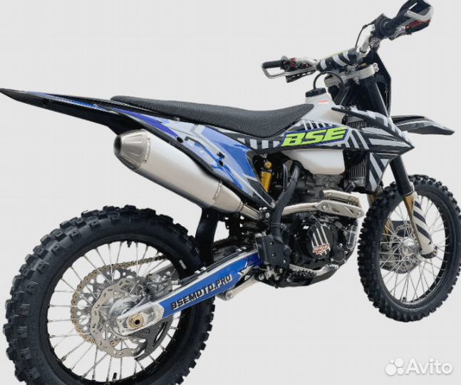 Эндуро / кроссовый мотоцикл BSE T8 Blue Twister